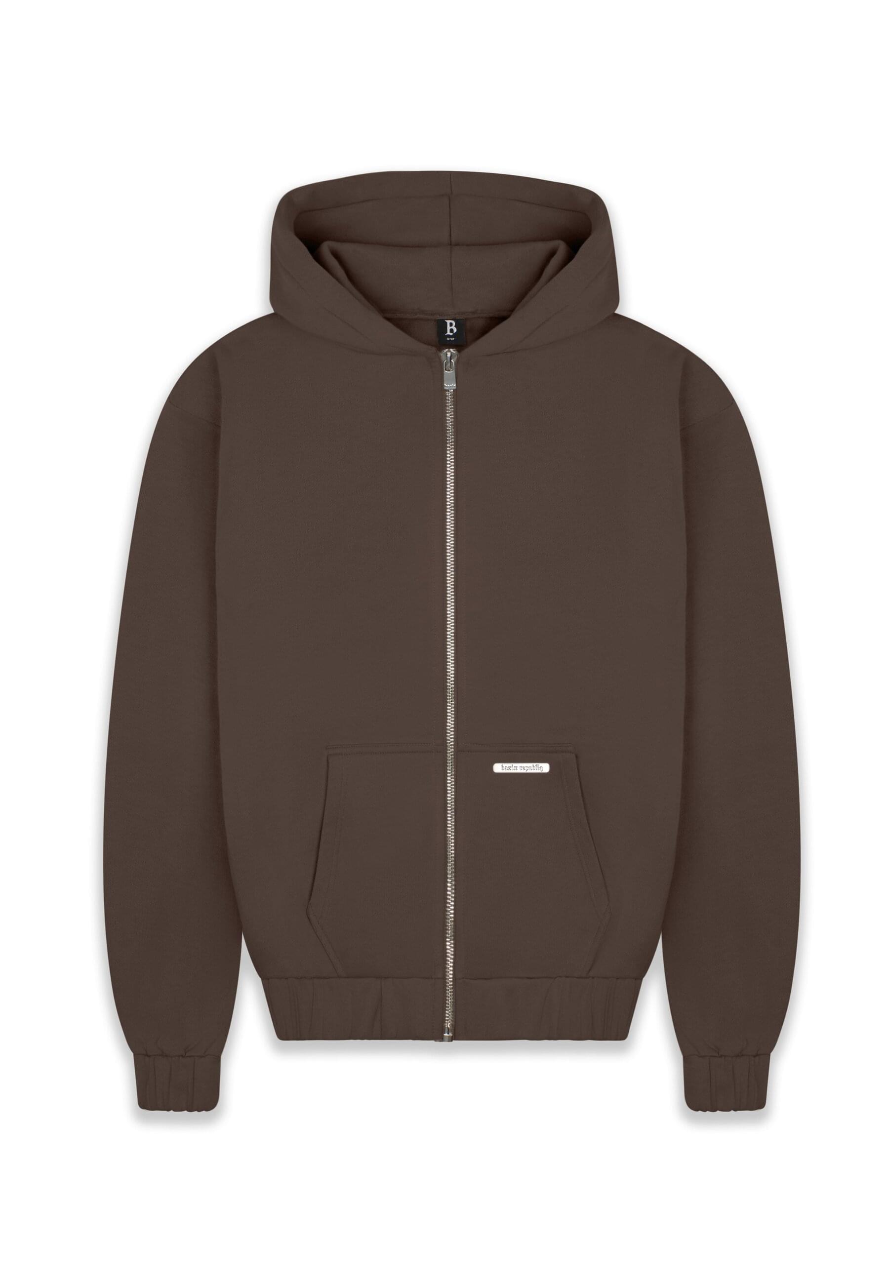 Dropsize Sweatjacke "Dropsize Herren Super Heavy Blank Zip-Hoodie" von Dropsize