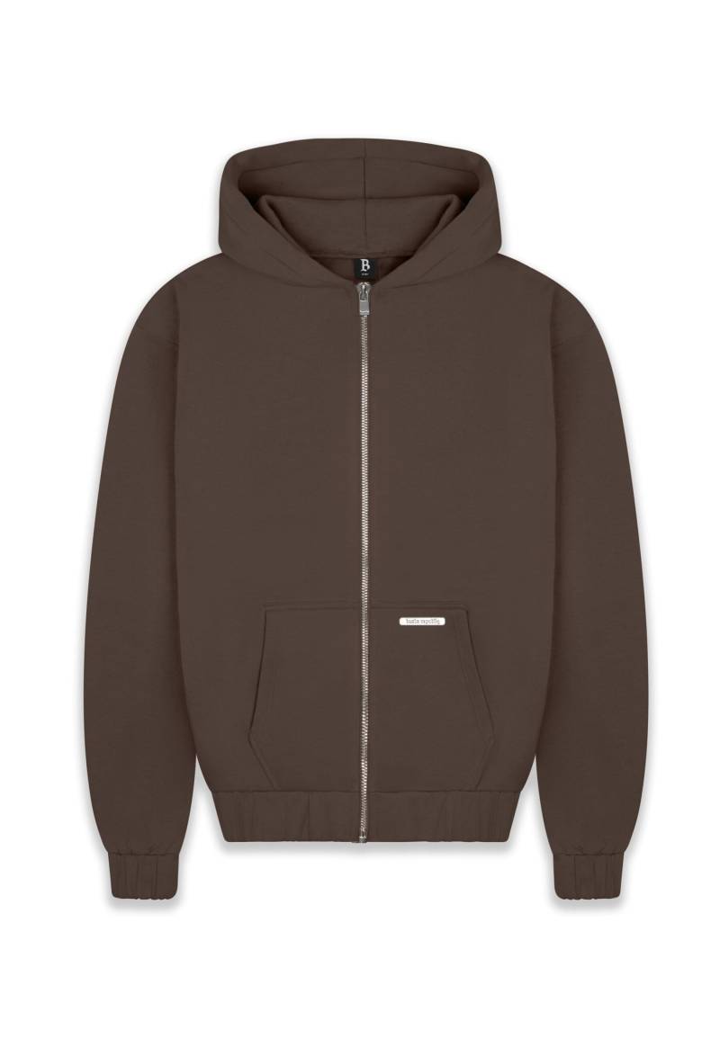 Dropsize Sweatjacke "Dropsize Herren Super Heavy Blank Zip-Hoodie" von Dropsize
