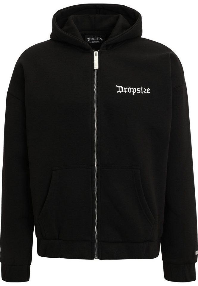 Dropsize Sweatjacke Dropsize Herren Super Heavy Oversize Blank Zip Hoodie Dropsize Sweatjacke Dropsize Herren Super Heavy Oversize Blank Zip Hoodie von Dropsize