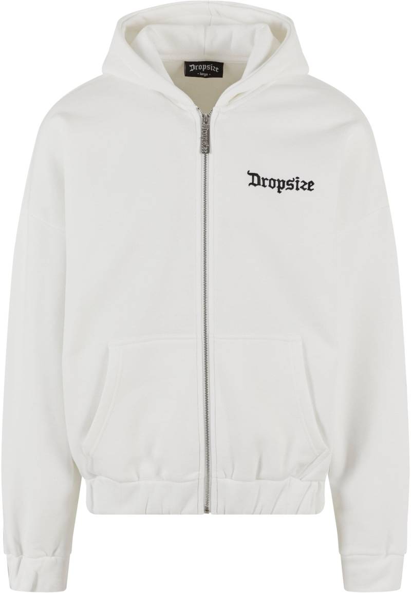 Dropsize Sweatjacke "Dropsize Herren Super Heavy Oversize Blank Zip Hoodie" von Dropsize