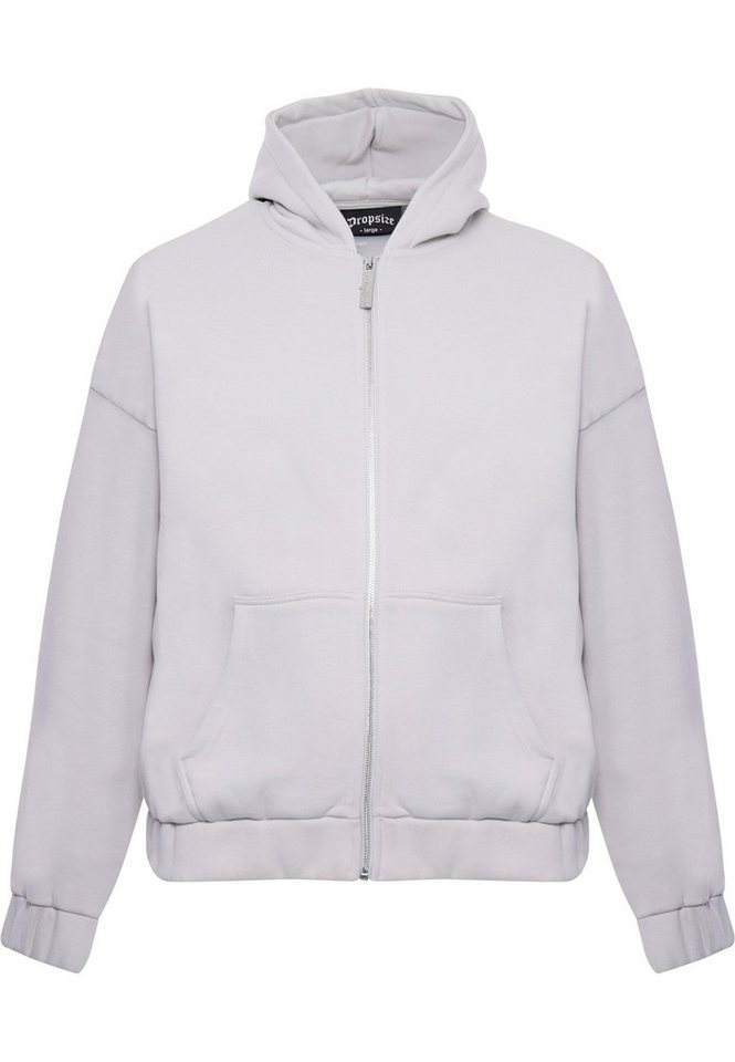 Dropsize Sweatjacke Dropsize SUPER HEAVY OVERSIZE BLANK ZIPPER von Dropsize