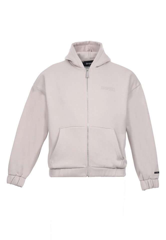 Dropsize Sweatjacke Dropsize SUPER HEAVY OVERSIZED HD-PRINT ZIP-HOODIE V2 von Dropsize