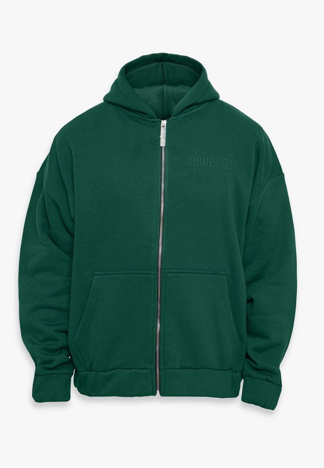 Dropsize Sweatjacke Dropsize SUPER HEAVY OVERSIZED HD PRINT ZIP-HOODIE von Dropsize