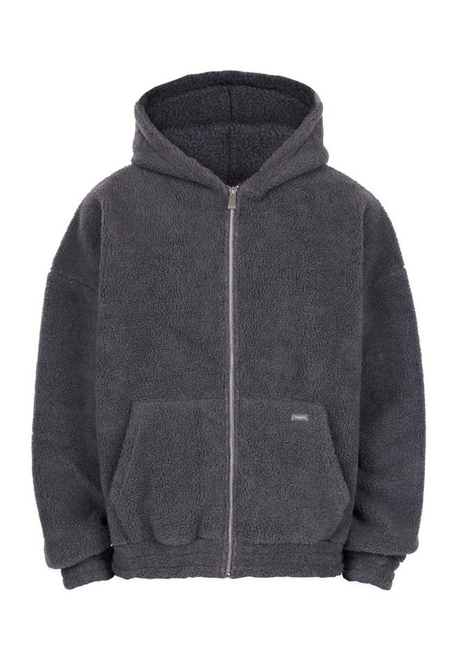 Dropsize Sweatjacke Dropsize TEDDY ZIPPER von Dropsize