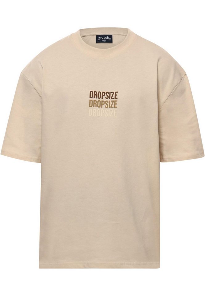 Dropsize T-Shirt Dropsize Dropsize Heavy Oversize Staple Logo T-Shirt (1-tlg) von Dropsize