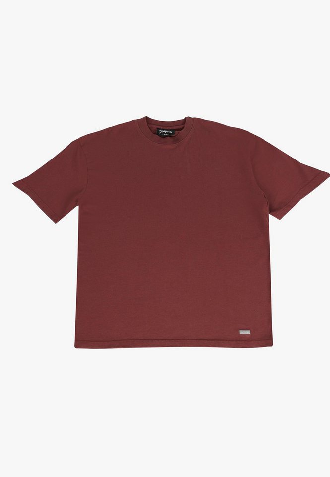Dropsize T-Shirt Dropsize HEAVY OVERSIZE METAL PATCH T-SHIRT (1-tlg) von Dropsize