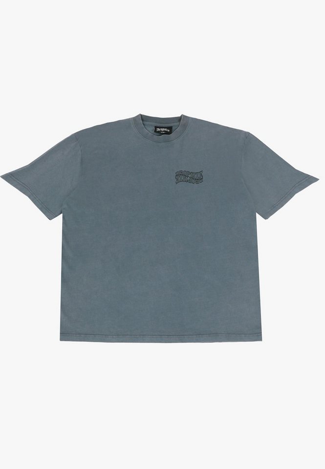 Dropsize T-Shirt Dropsize HEAVY OVERSIZE MIRRORED LOGO T-SHIRT (1-tlg) von Dropsize