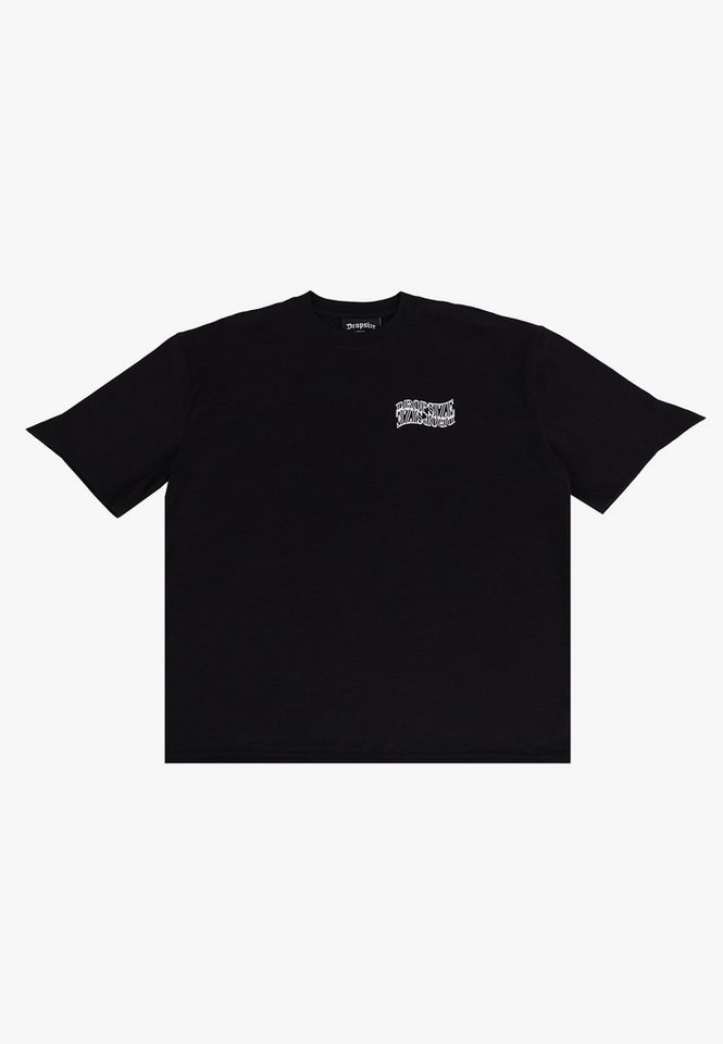 Dropsize T-Shirt Dropsize HEAVY OVERSIZE MIRRORED LOGO T-SHIRT (1-tlg) von Dropsize