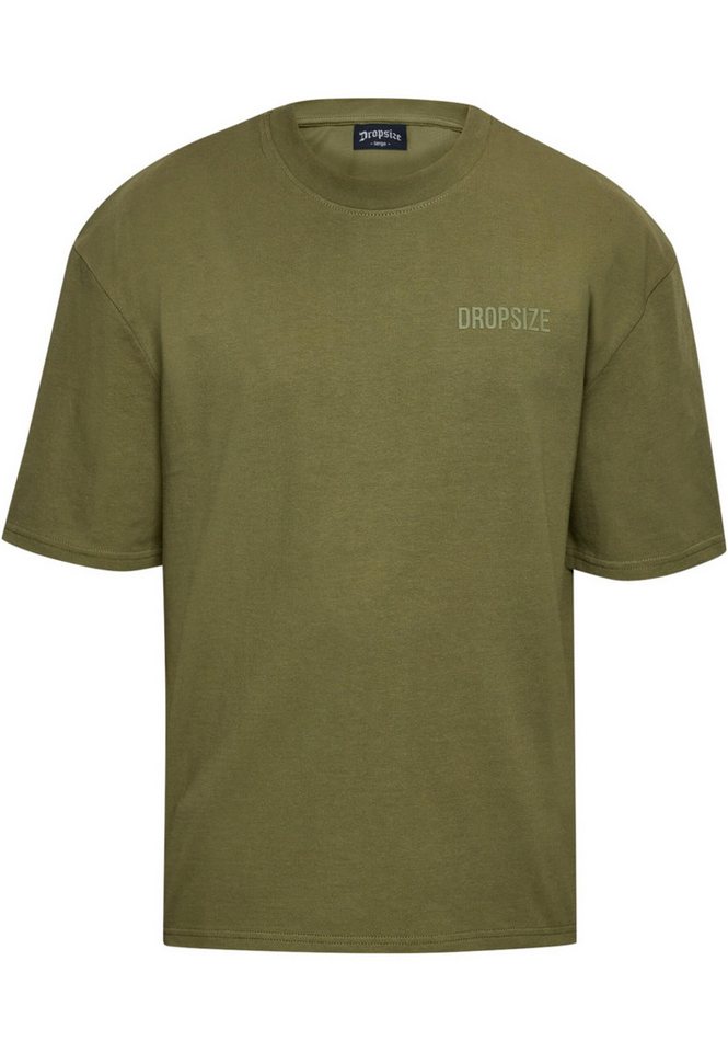Dropsize T-Shirt Dropsize Herren Heavy Overisze HD Print T-Shirt (1-tlg) von Dropsize