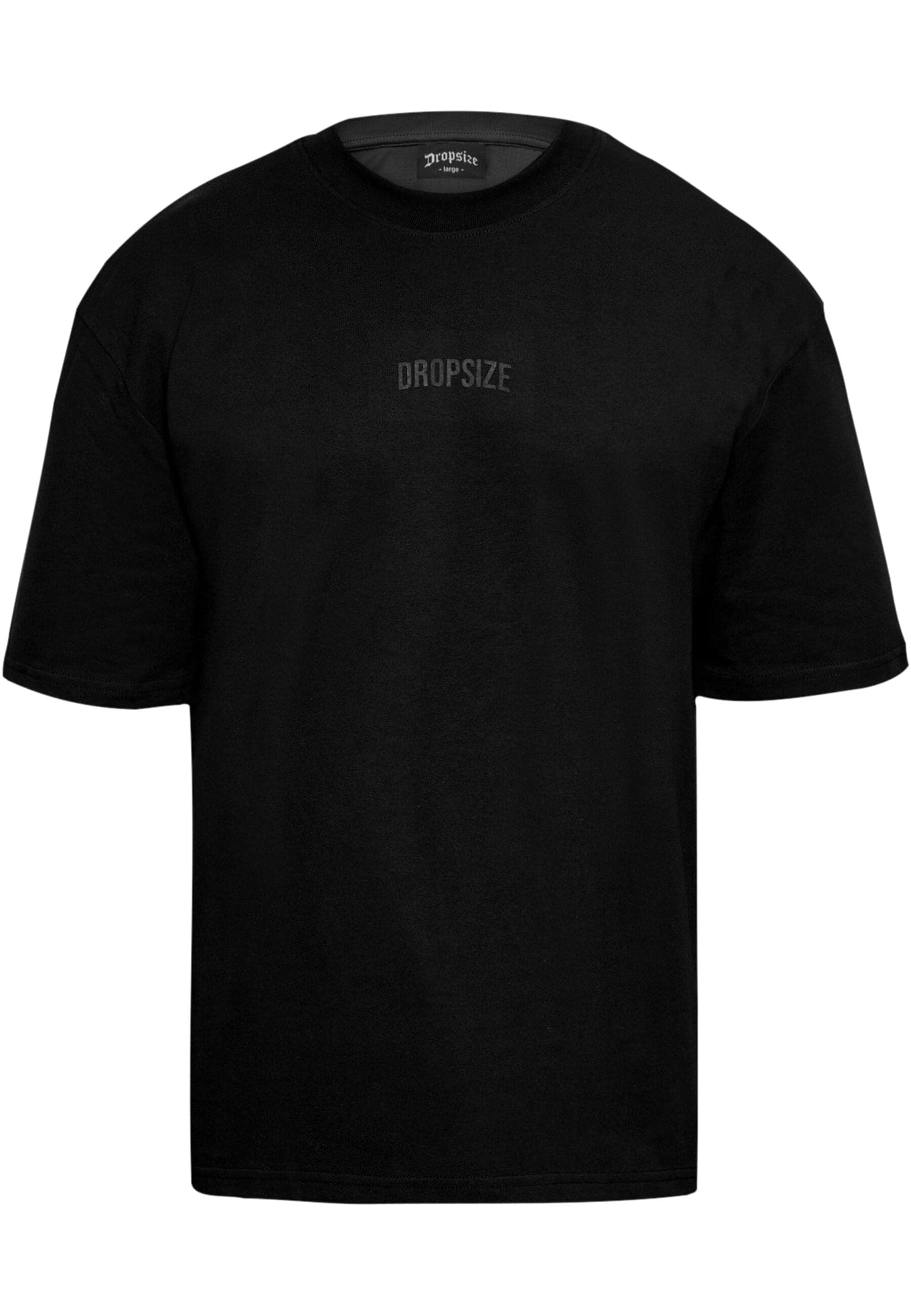 Dropsize T-Shirt "Dropsize Herren Heavy Oversize Curved Hd Logo T-Shirt" 1 Stk. tlg. von Dropsize