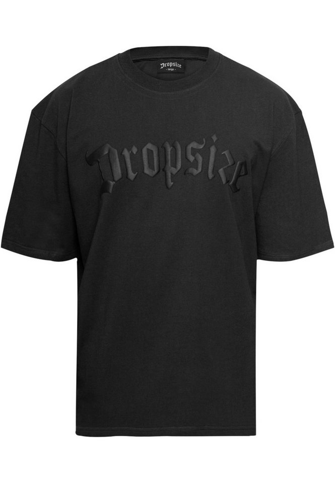 Dropsize T-Shirt Dropsize Herren Heavy Oversize Logo Puffer Print T-Shirt (1-tlg) von Dropsize