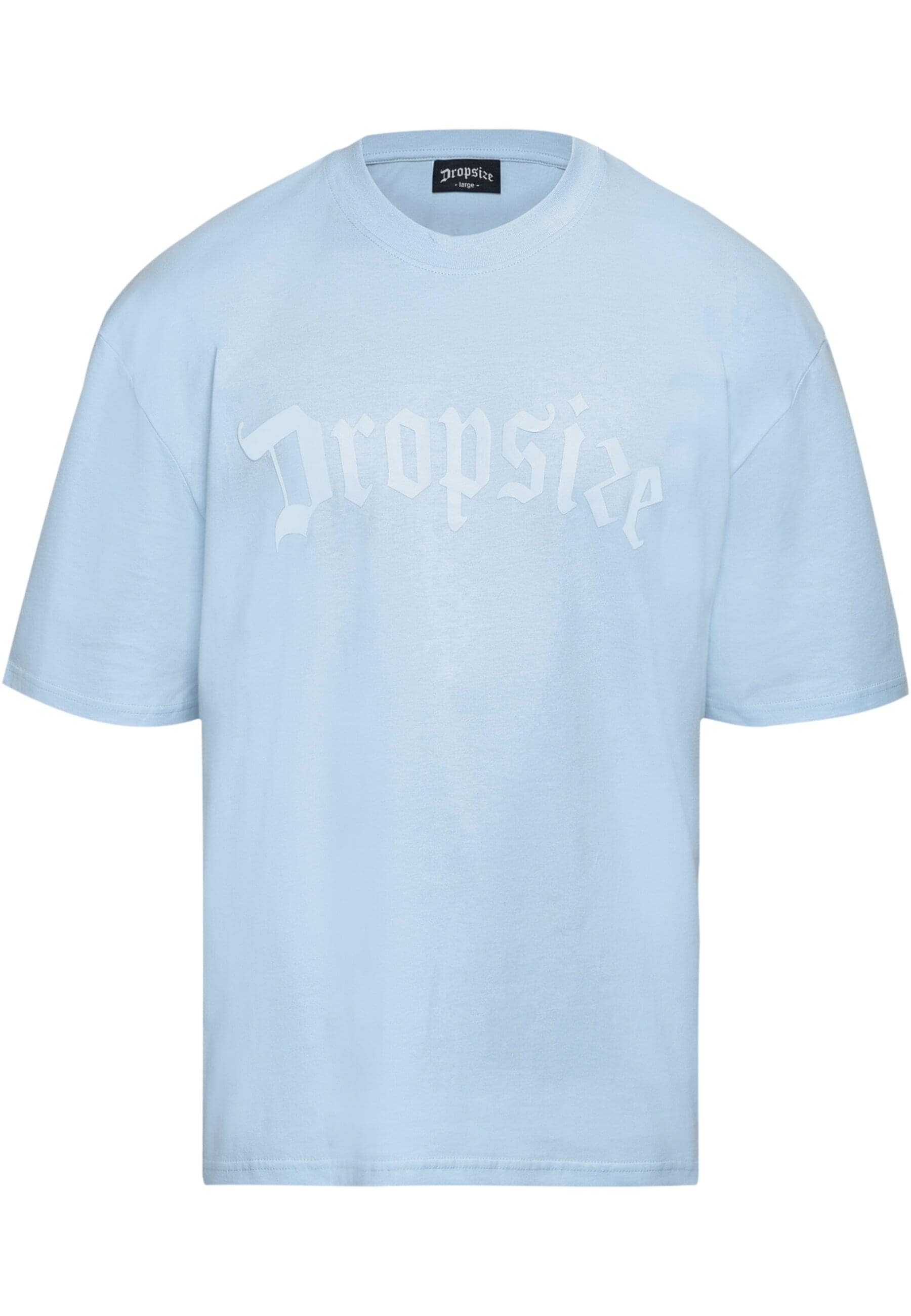 Dropsize T-Shirt "Dropsize Herren Heavy Oversize Logo Puffer Print T-Shirt", 1 Stk. von Dropsize