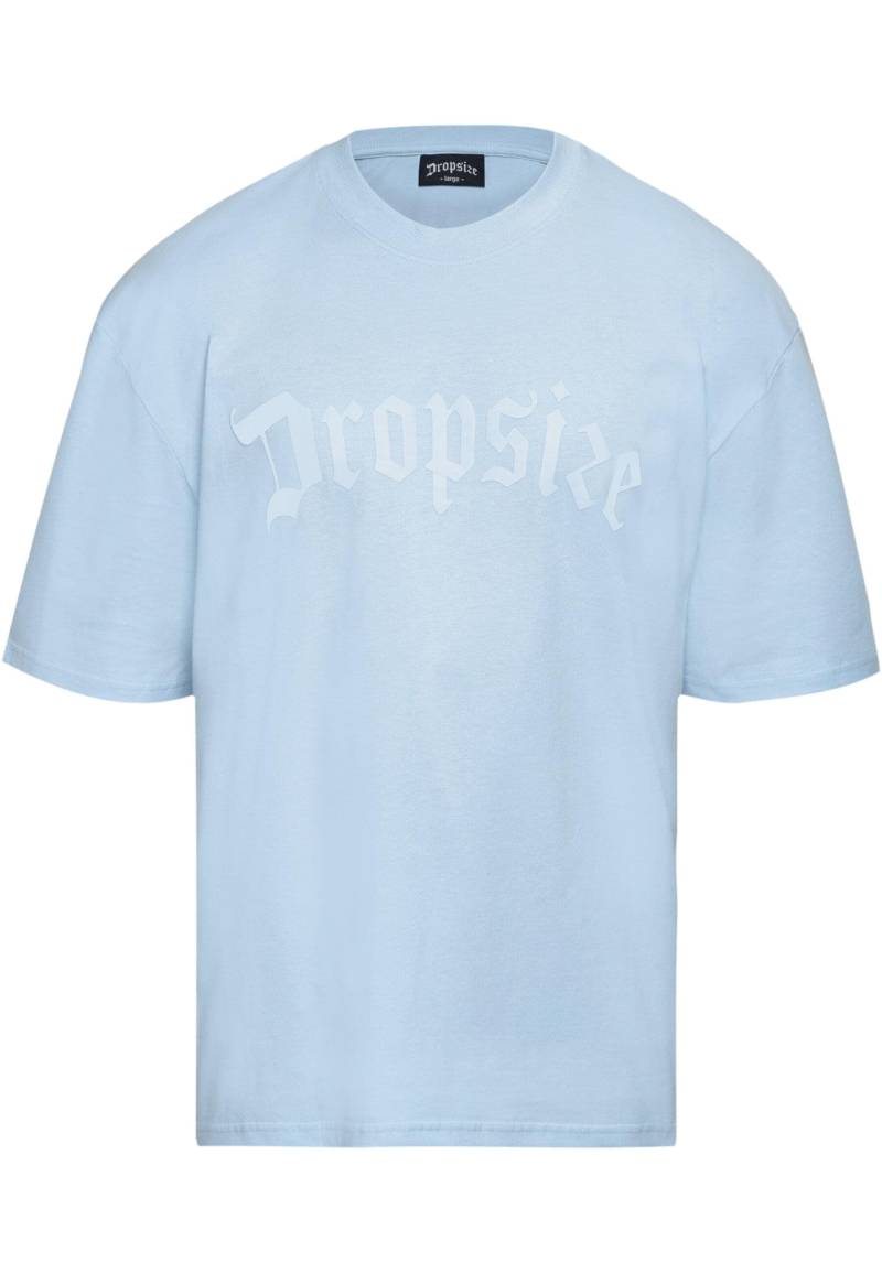 Dropsize T-Shirt "Dropsize Herren Heavy Oversize Logo Puffer Print T-Shirt", 1 Stk. von Dropsize