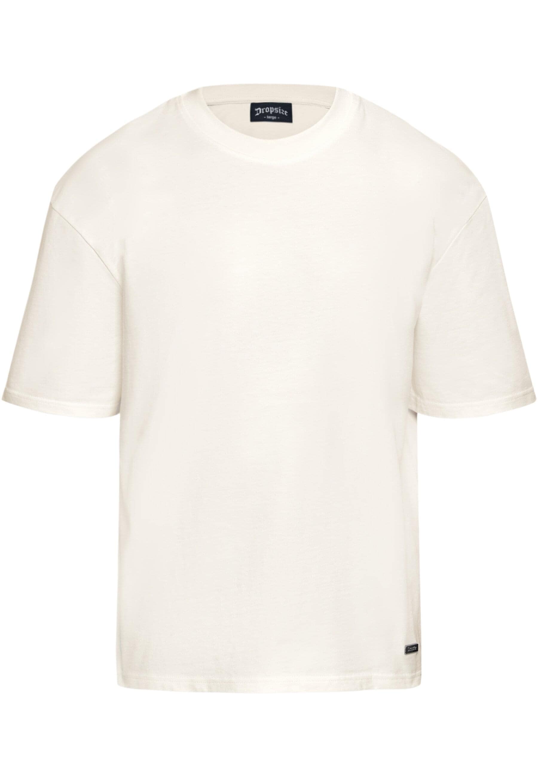 Dropsize T-Shirt "Dropsize Herren Heavy Oversize Metal Patch Basic T-Shirt" 1 Stk. tlg. von Dropsize
