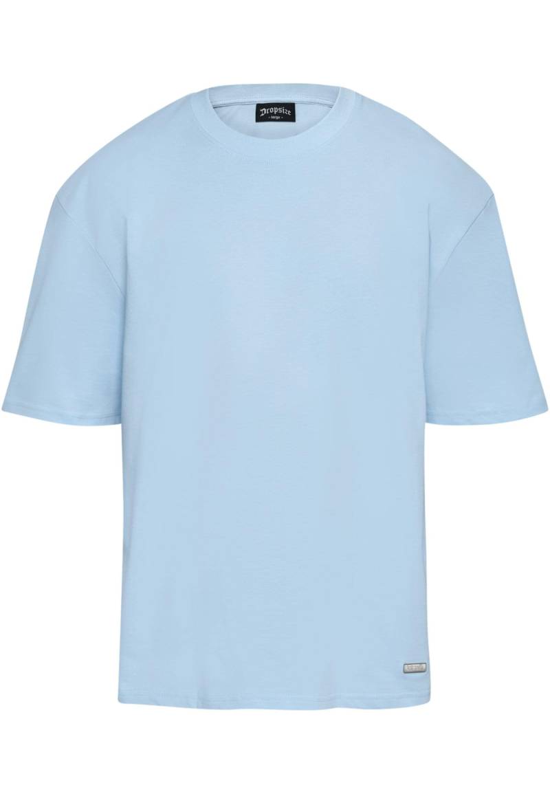 Dropsize T-Shirt "Dropsize Herren Heavy Oversize Metal Patch Basic T-Shirt" 1 Stk. von Dropsize