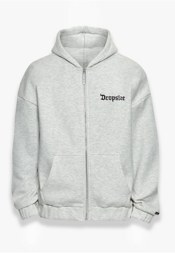 Dropsize Trainingsjacke Dropsize Herren Dropsize Super Heavy Oversized Zip Hoodie (1-St) von Dropsize
