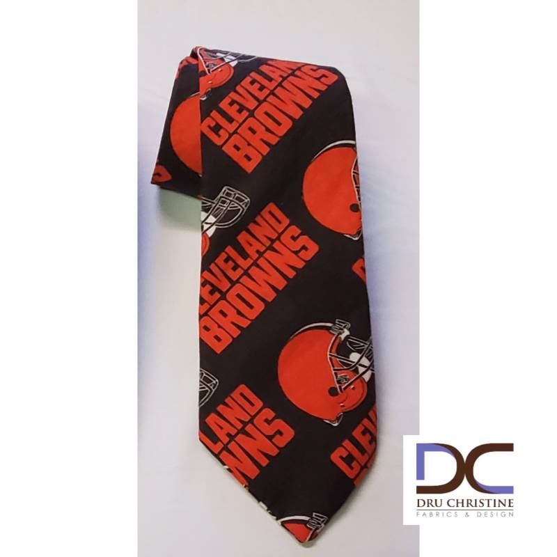 Cleveland Browns Krawatte Handgenähtes Accessoire Für Jeden Fan von DruChristine