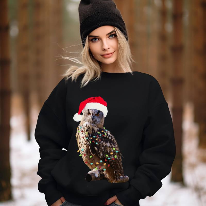 Sweatshirt Frohe Weihnachten Merry Christmas Eule Geschenk Tier Tierfan Weihnachtsfan Weihnachtsliebhaber Weihnachtsgeschenk Weihnachtsbaum Sweatshirt Frohe Weihnachten Merry Christmas Eule Geschenk Tier Tierfan Weihnachtsfan Weihnachtsliebhaber Weihnachtsgeschenk Weihnachtsbaum von DruckBarDeutschland