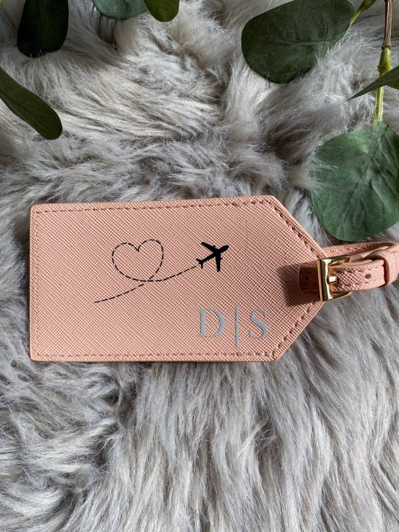 Kofferanhänger | Gepäckanhänger Personalisiert Mit Namen Initialen Symbolen von DruckFrischMnfktr