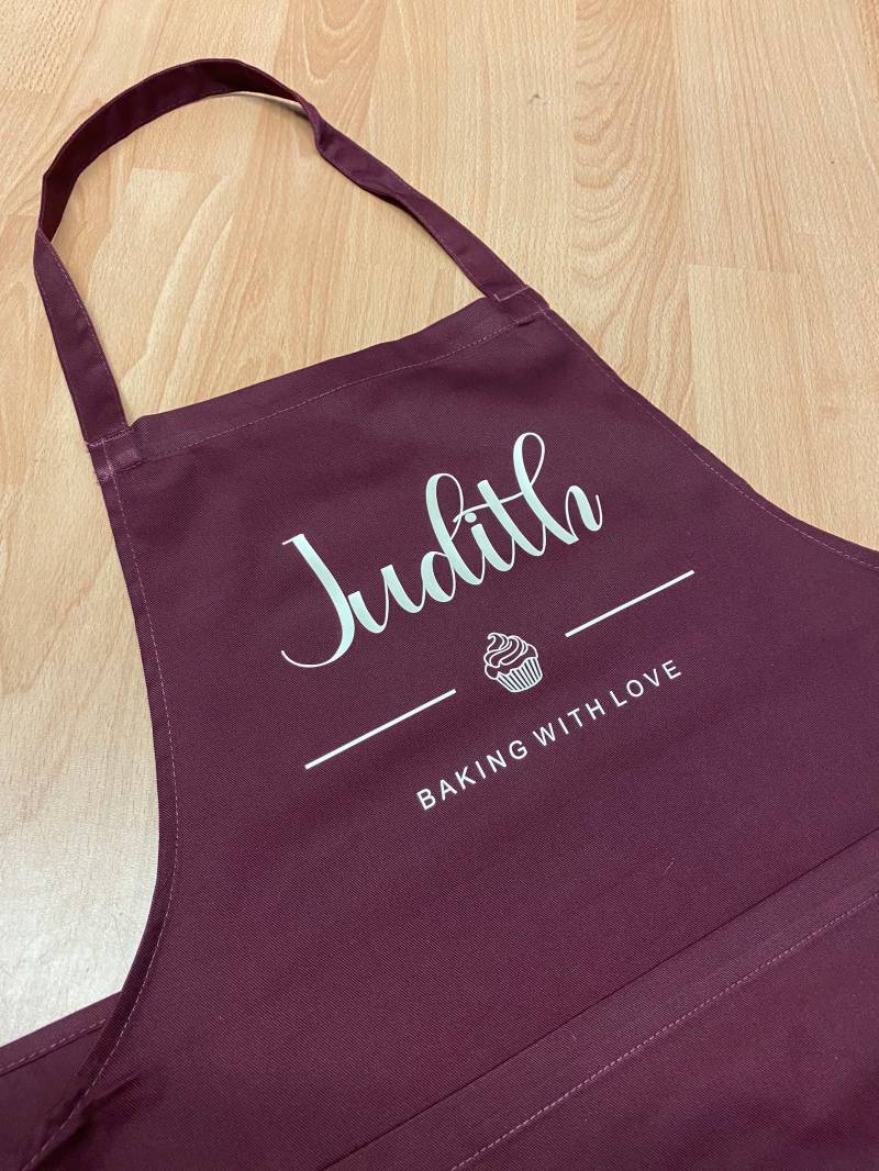 Personalisierte Schürze | Kochschürze von DruckFrischMnfktr