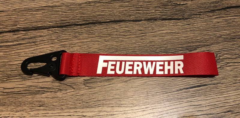 Schlüsselanhänger „Feuerwehr 1" Schlüsselanhänger „Feuerwehr 1" von DruckundSchmuck
