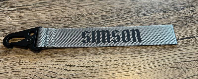 Schlüsselanhänger „Simson 1" von DruckundSchmuck
