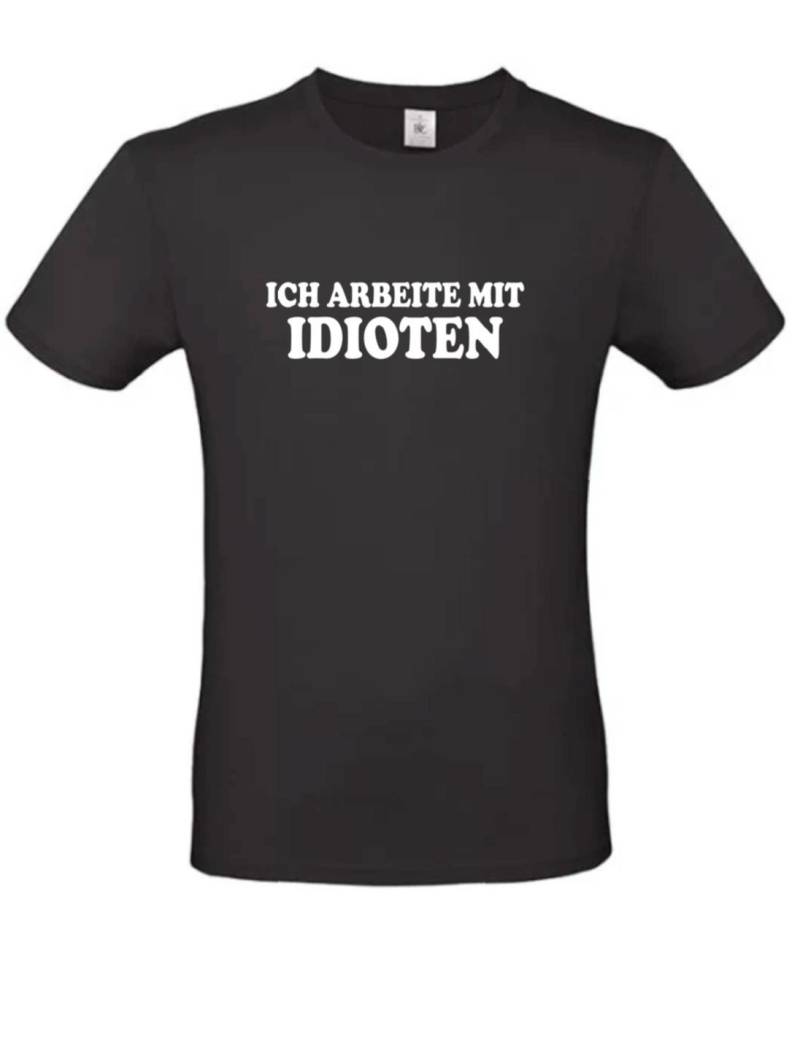 T-Shirt „Idioten" Für Damen von DruckundSchmuck