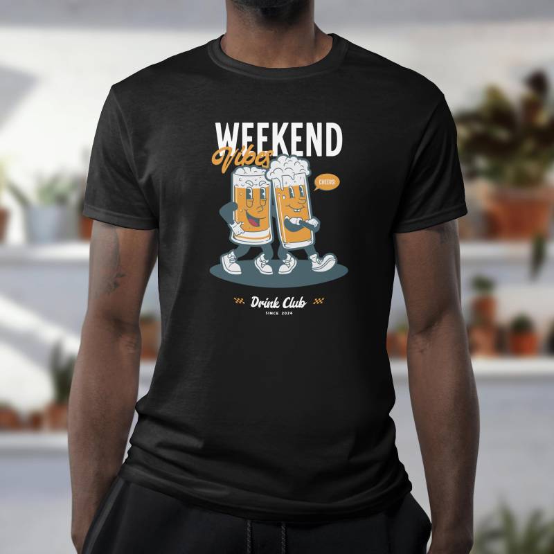 Wochenende, Weekend Vibes, Tshirt, Lustig, Spaß, Freizeit, Geschenkidee Wochenende, Weekend Vibes, Tshirt, Lustig, Spaß, Freizeit, Geschenkidee von DruckwerkTimmler