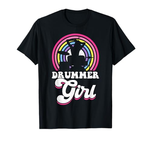 Drummer Girl Women T-Shirt von Drummer Schlagzeuger Geschenke by LEITMOTIF