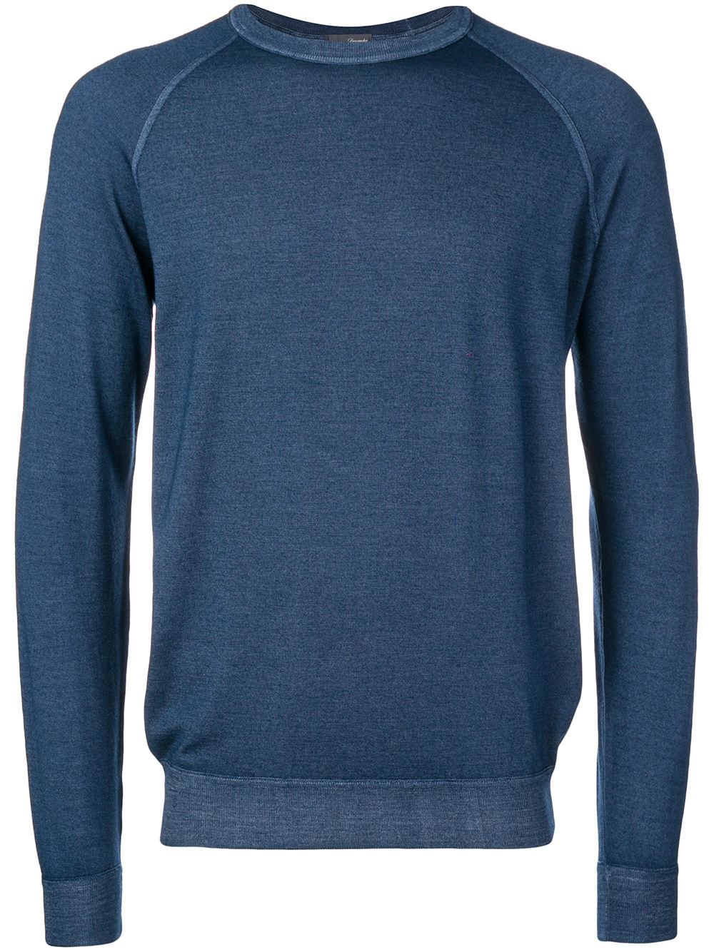 Drumohr Pullover mit Raglanärmeln - Blau von Drumohr