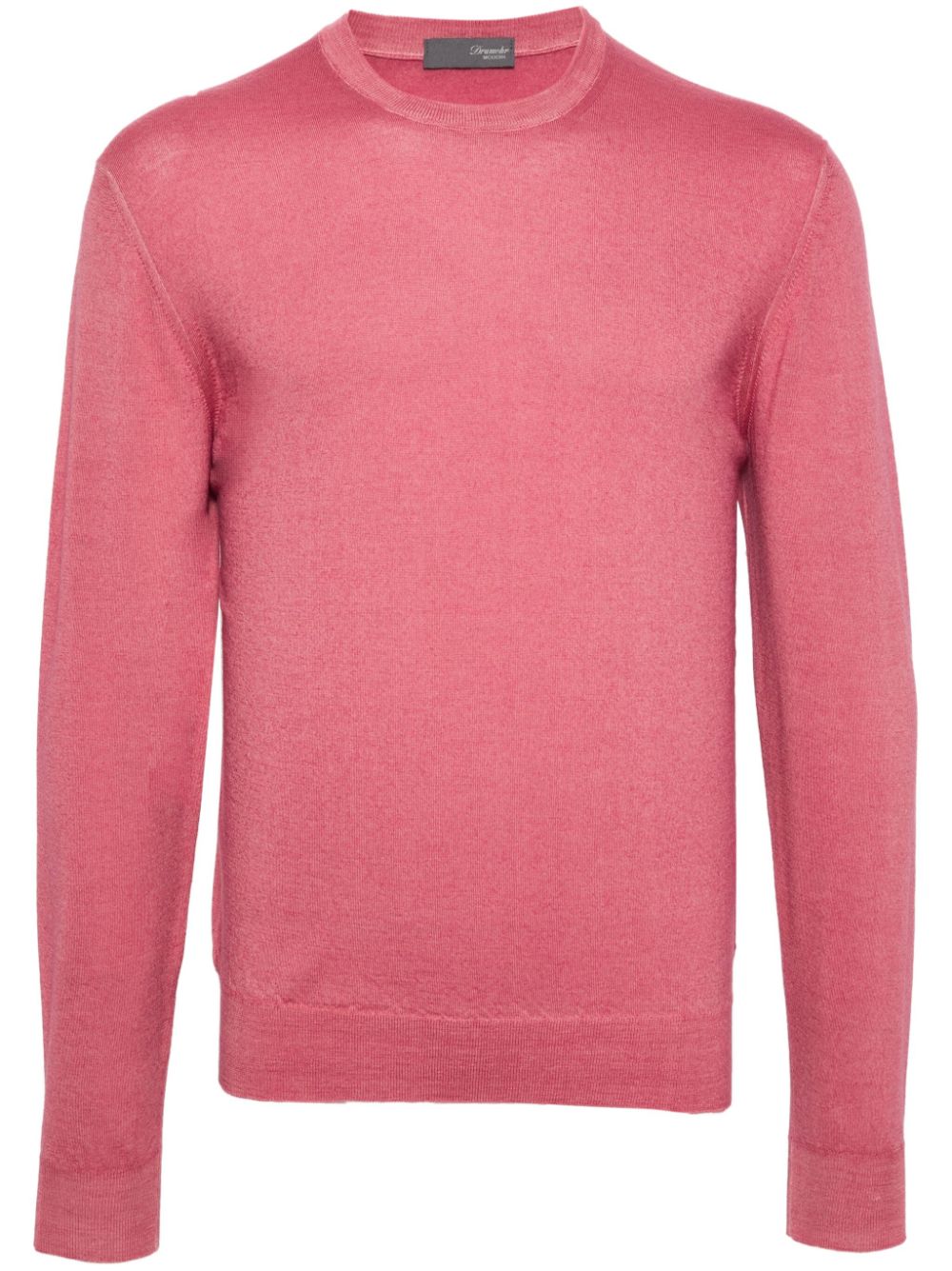 Drumohr Pullover mit Rundhalsausschnitt - Rosa von Drumohr