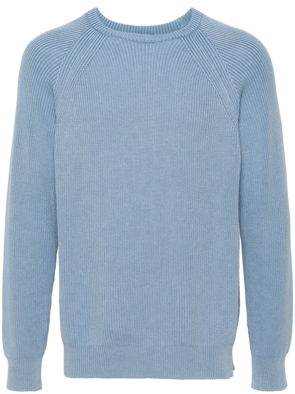 Drumohr Pullover mit rundem Ausschnitt - Blau von Drumohr