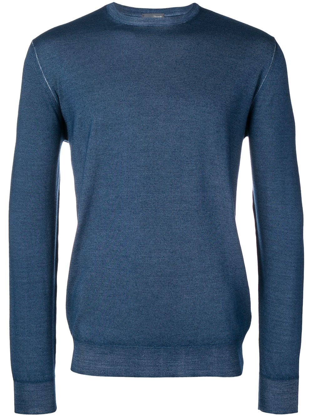 Drumohr Pullover mit rundem Ausschnitt - Blau von Drumohr