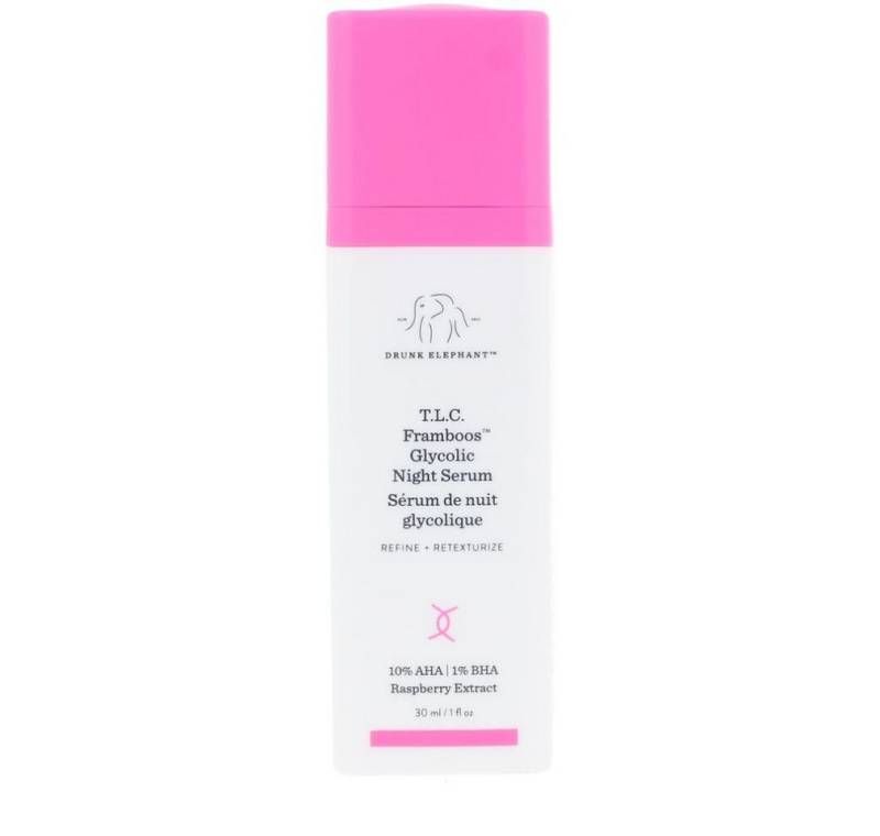 Drunk Elephant Körperpflegemittel TLC Framboos Glykolisches Nachtserum 30 ml von Drunk Elephant