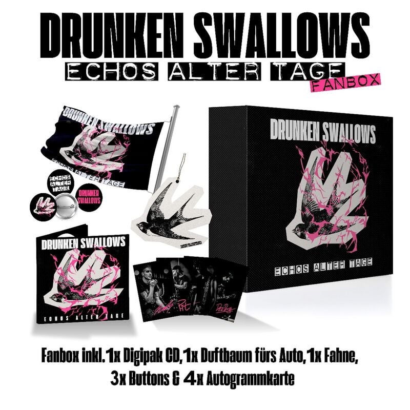 Echos alter Tage von Drunken Swallows - CD (Boxset, Limited Edition) von Drunken Swallows