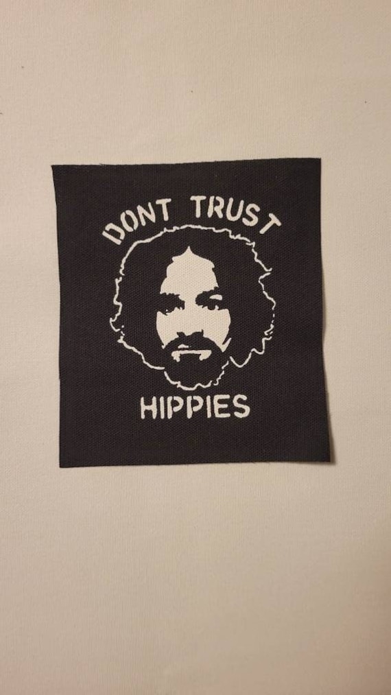 Don't Trust Hippies Aufnäher/Patch von DrunksWithaPress
