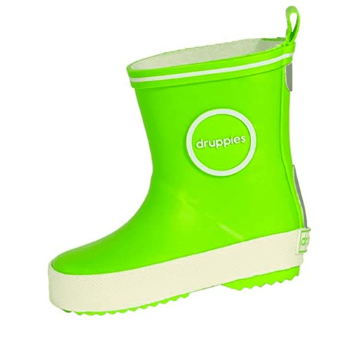 Druppies Jungen Unisex Kinder Regenstiefel Gummistiefel, Grün (Hard Green 030), 31 EU von Druppies