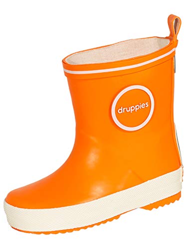 Druppies Unisex-Kinder Regenstiefel Gummistiefel, Orange (Bright Orange 060), 24 EU von Druppies