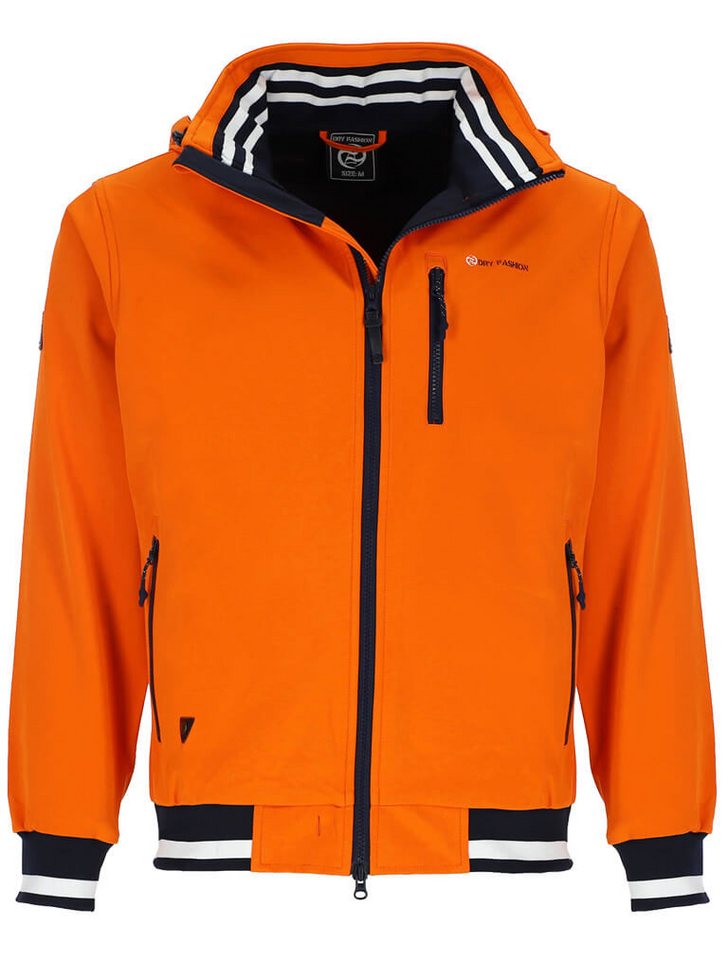 Dry Fashion Funktionsjacke Herren Funktions-Blouson Hamburg mit Innenfutter und abnehmbare Kapuze von Dry Fashion