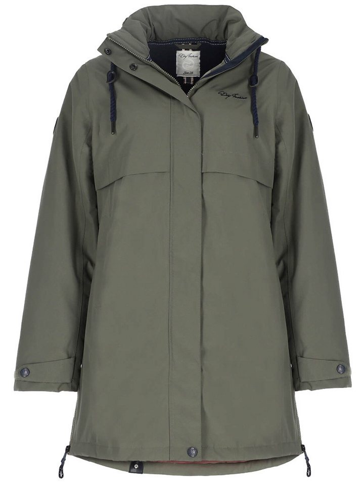 Dry Fashion Funktionsmantel Damen Funktionsjacke Outdoorjacke Alaska gefüttert wind- & wasserdicht von Dry Fashion