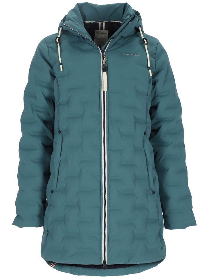 Dry Fashion Steppmantel Damen Mantel mit Steppung Blavand gefüttert - Steppjacke mit Kapuze von Dry Fashion
