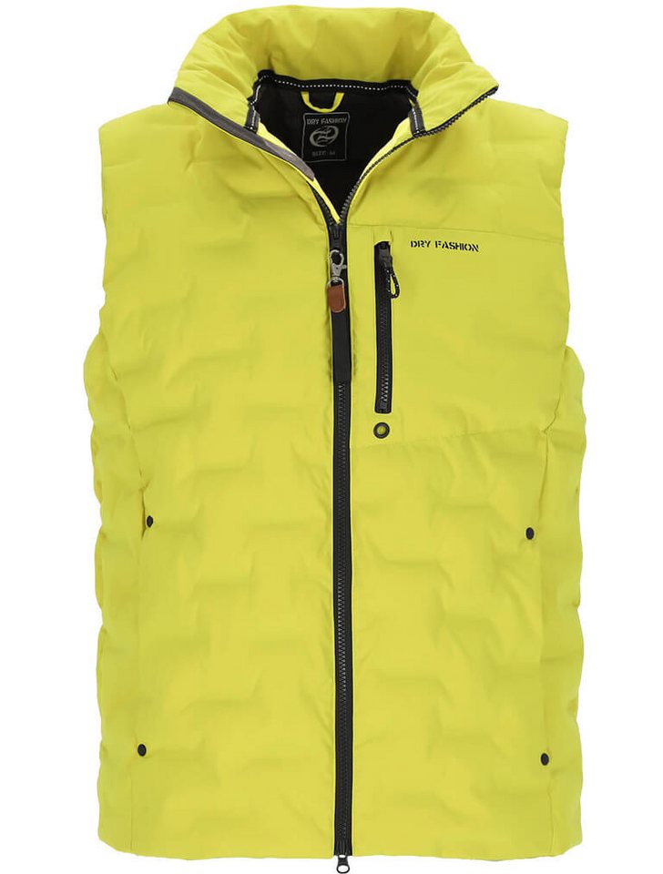Dry Fashion Steppweste Herren Weste Nordstrand mit Stehkragen in sportiver Passform Dry Fashion Steppweste Herren Weste Nordstrand mit Stehkragen in sportiver Passform von Dry Fashion