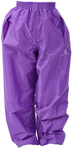 Dry Kids Kinder Regenhose - Lila 5/6 Jahre von Dry Kids