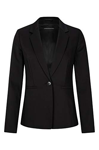 Drykorn Damen Golders 82221 888 D-Blazer, Schwarz (Schwarz 1000), 40 (Herstellergröße: 4) von Drykorn