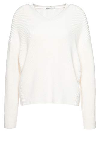 Drykorn Damen Strickpullover Merina Weiß XL von Drykorn