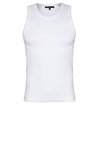 Drykorn Herren Tanktop Nathan Weiß Small von Drykorn