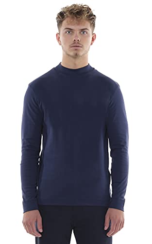 Drykorn Leichtes Sweatshirt 'Moritz' mit Stehkragen Marine (3100 blau) M von Drykorn