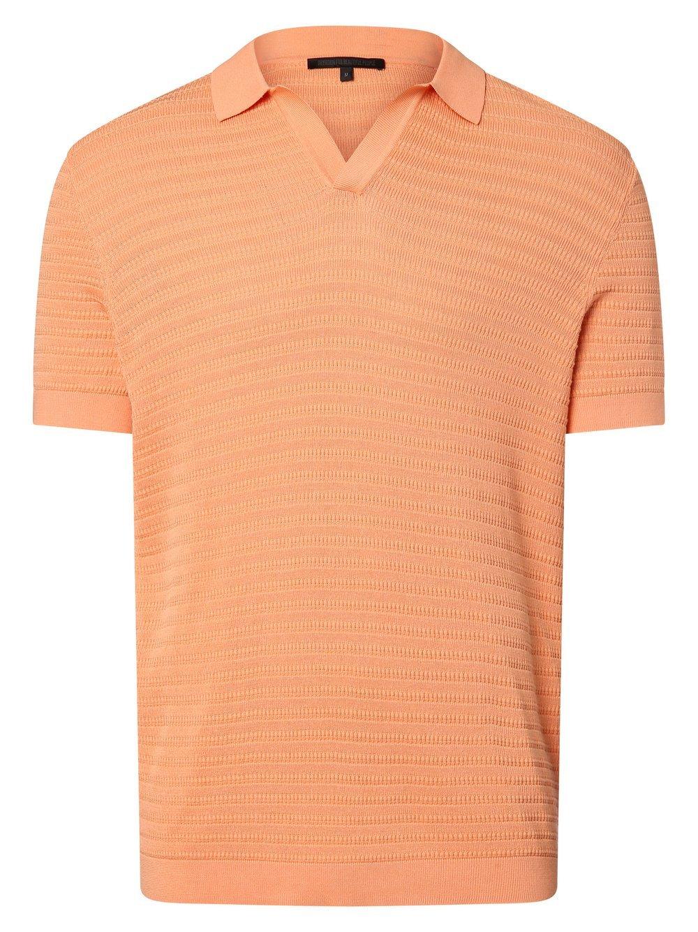 Drykorn Poloshirt Herren Baumwolle, aprikot von Drykorn