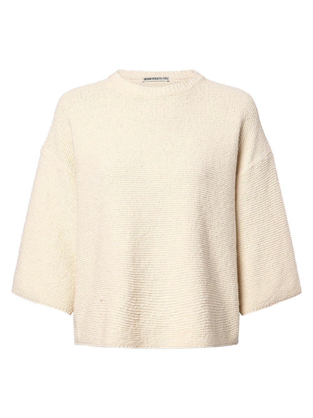 Drykorn Pullover Damen Baumwolle Rundhals, vanille von Drykorn