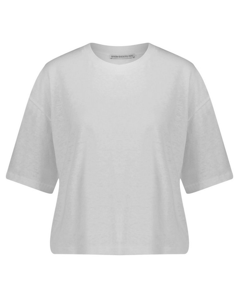 Drykorn T-Shirt Damen T-Shirt mit Leinen LILANI (1-tlg) von Drykorn